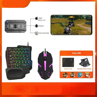 Mobile Gaming Keyboard Mouse Converter BT 5.0 Adapter