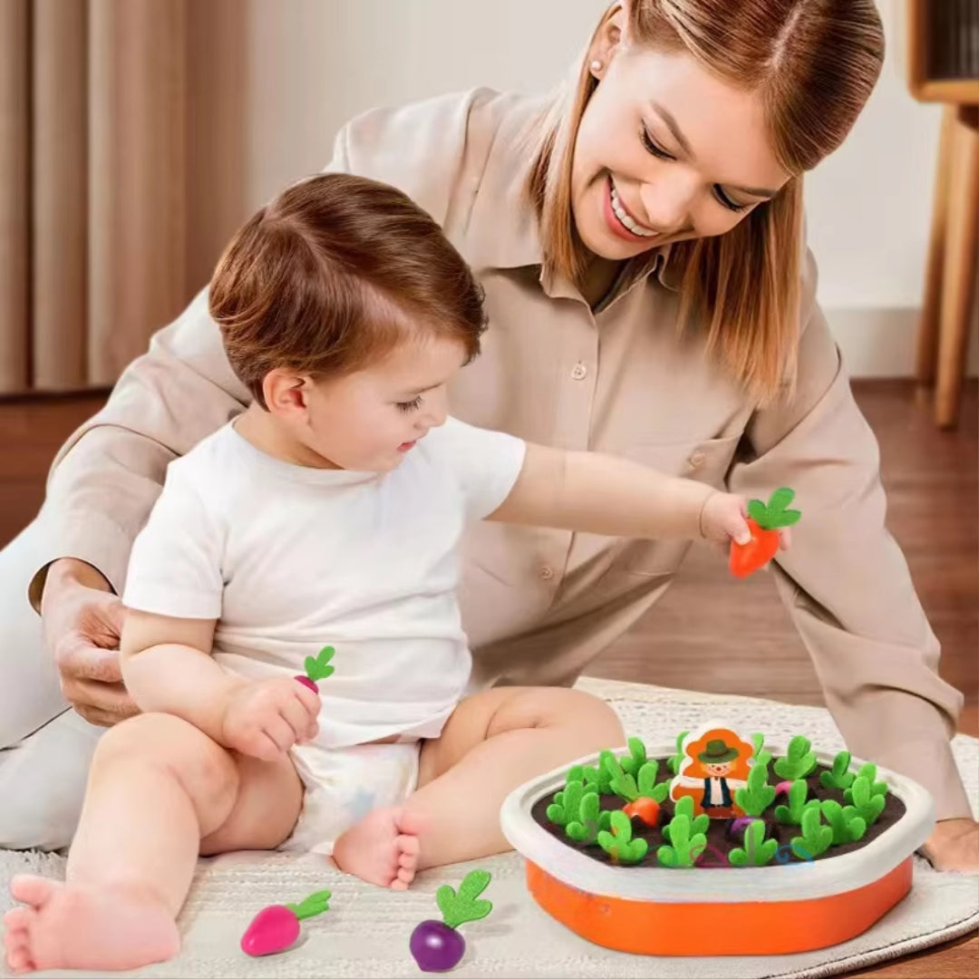 Montessori Carrot Toys With Diverse Colors, Fun Designs, Boost Kids’ Memory, Safe for Ages 3+.