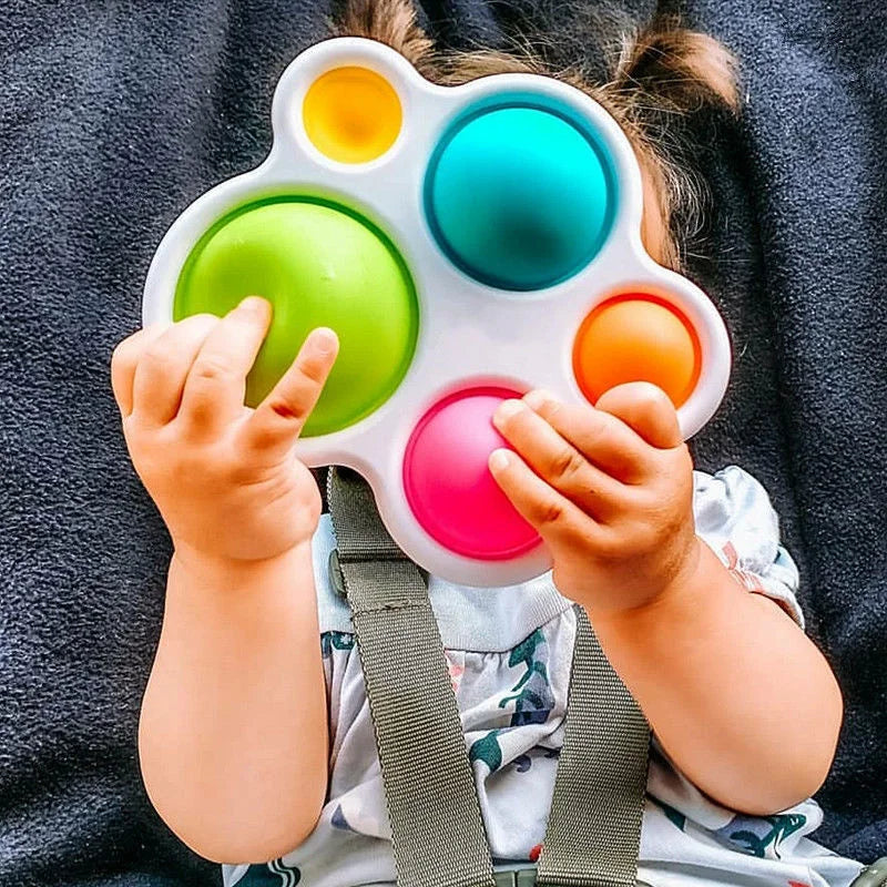 Montessori Fidget Toy with Premium Materials, Portable and Convenient, Safe for Months 7+