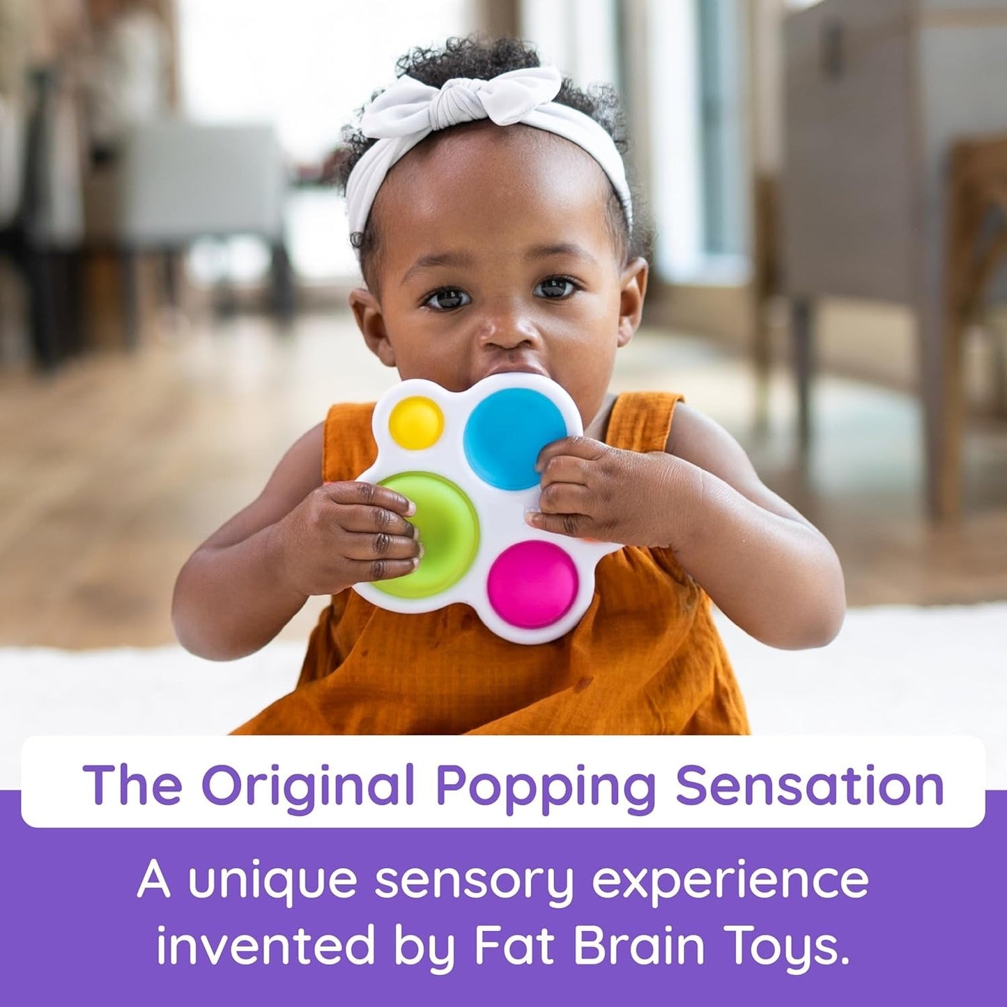 Montessori Fidget Toy with Premium Materials, Portable and Convenient, Safe for Months 7+