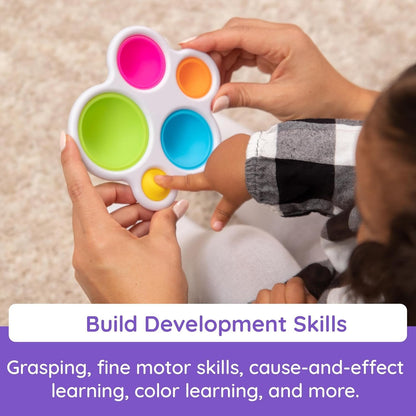 Montessori Fidget Toy with Premium Materials, Portable and Convenient, Safe for Months 7+