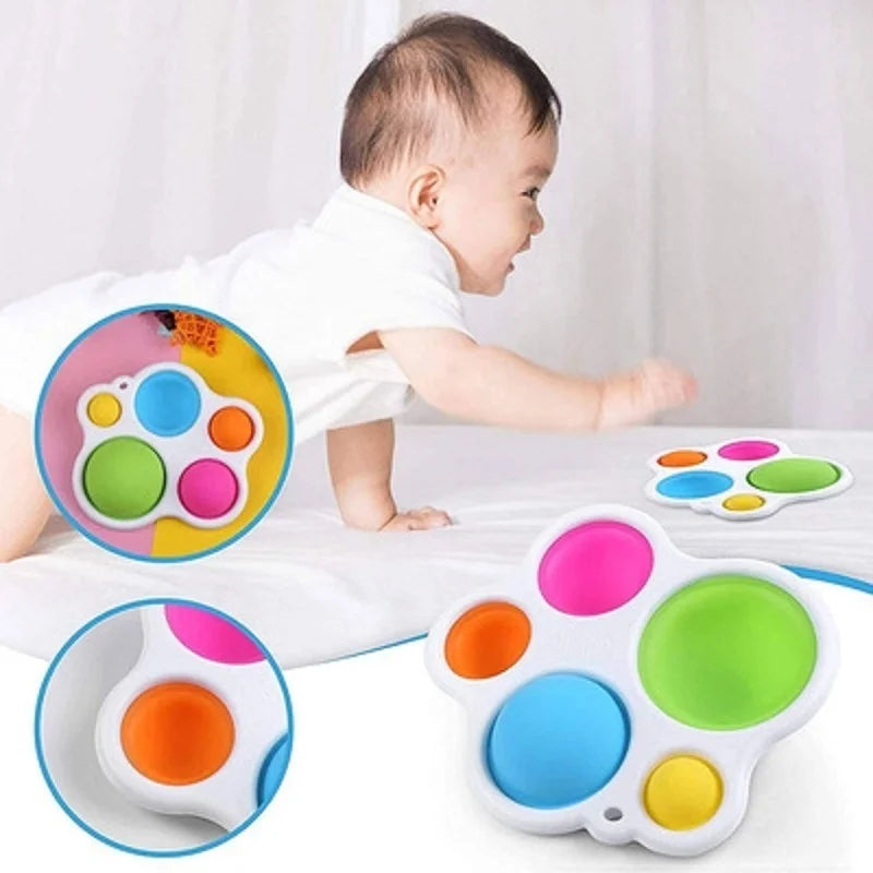 Montessori Fidget Toy with Premium Materials, Portable and Convenient, Safe for Months 7+