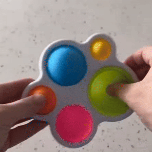 Montessori Fidget Toy with Premium Materials, Portable and Convenient, Safe for Months 7+