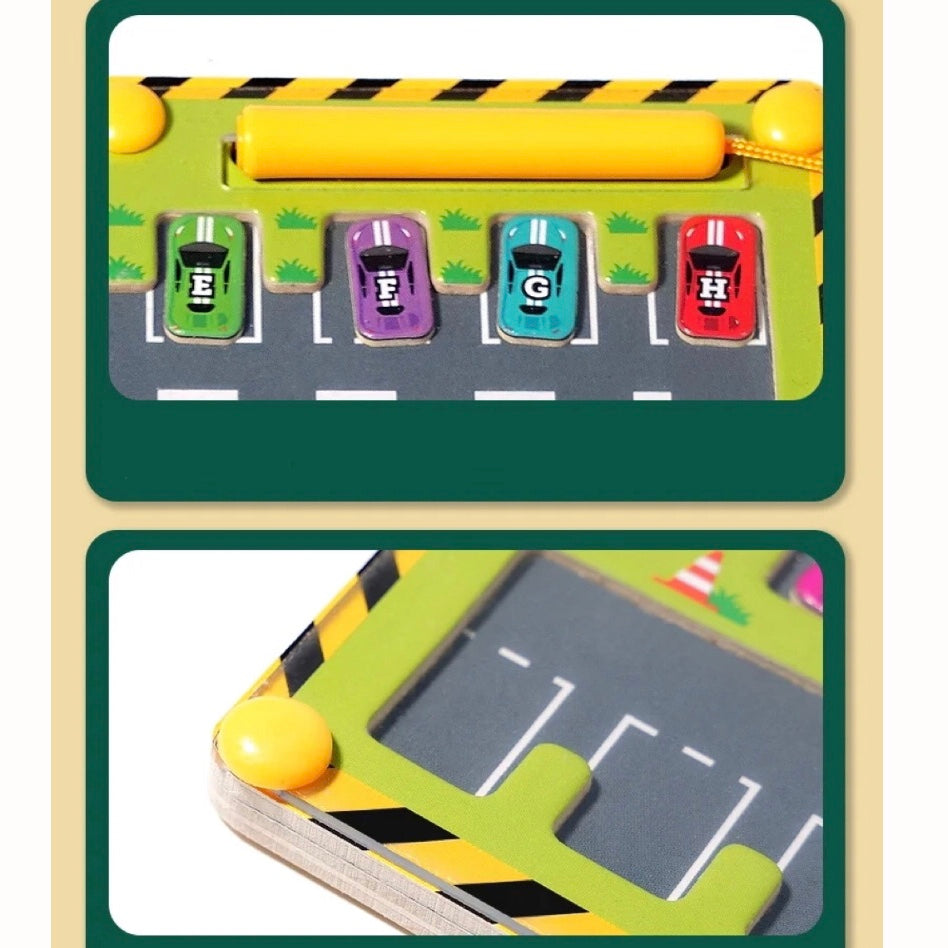 Montessori Magnetic Maze – Alphabet Learning Toy for Ages 3+ with Multiple Gameplay Modes and Safe Materials