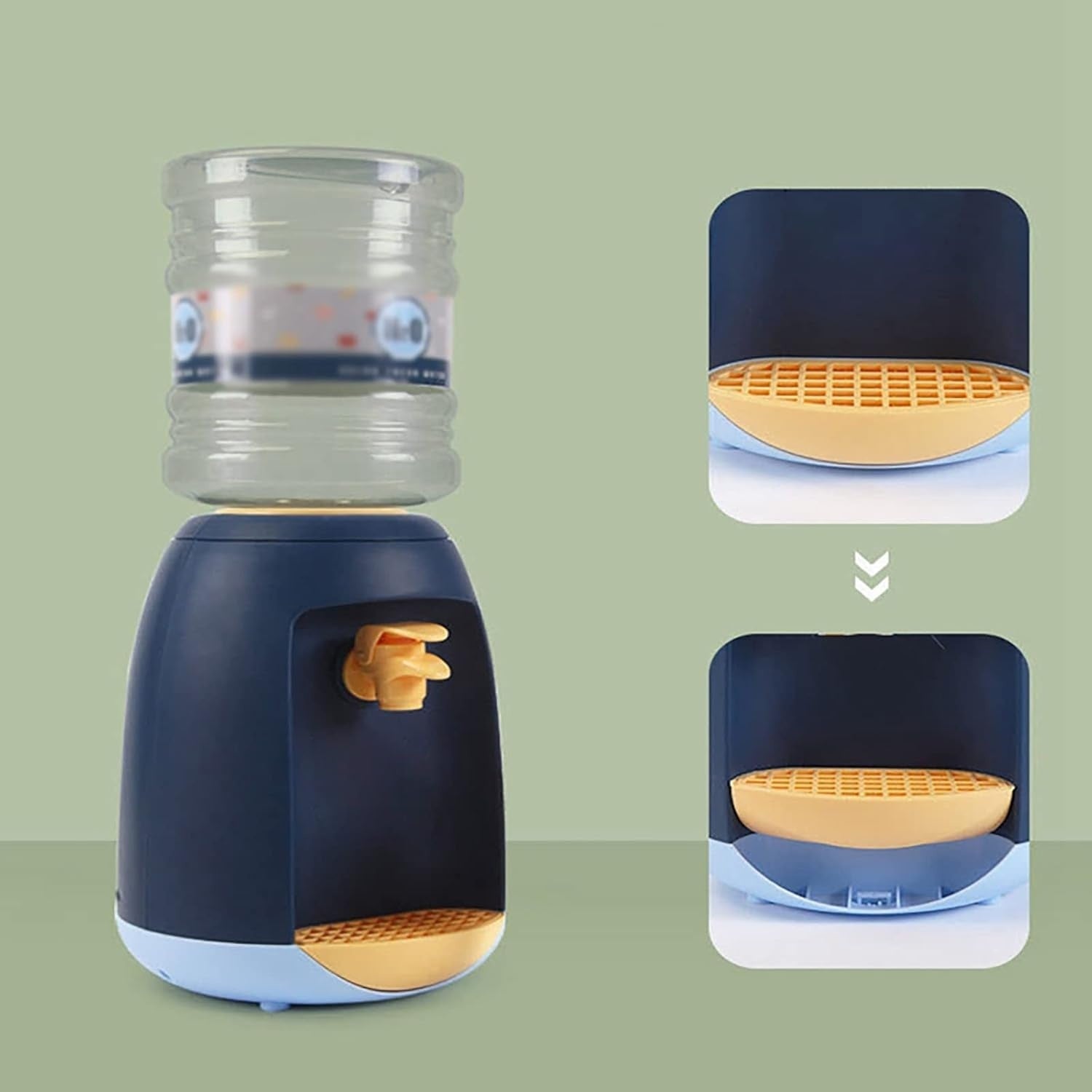Montessori Mini Water Dispenser Toy Holds up to 1.8 Liters, Made of Non-Toxic ABS Plastic, Safe for Ages 3+