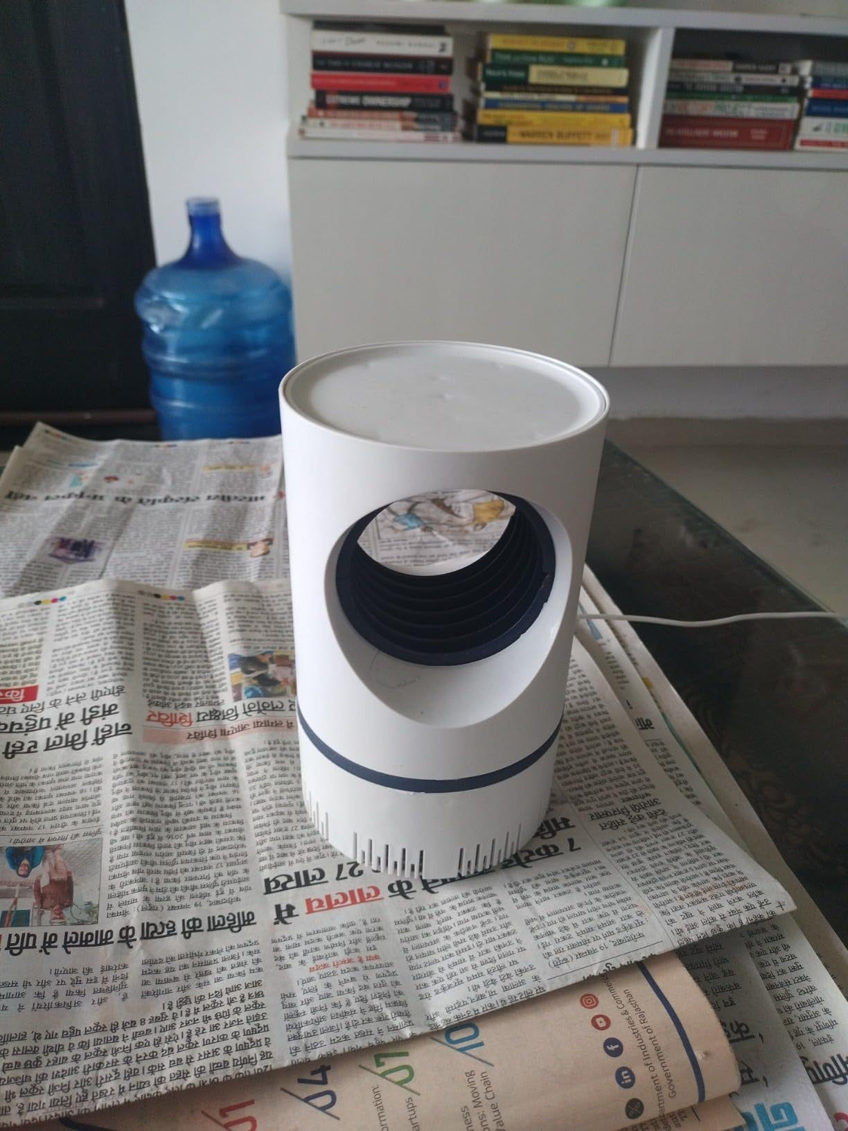 Mosquito and Flying Pest Trap with Heat & Breath Simulation, 360° 15m Coverage, USB-Powered 5W