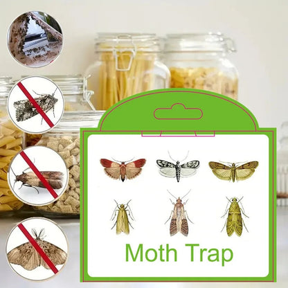 Moth Pheromone Sticky Trap for Clothes and Food