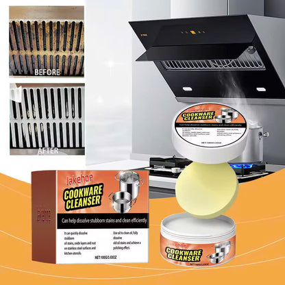 Multi-Purpose Cookware Cleaning Paste – Removes Rust, Grease, Restores Shine, Safe Ingredients, Odor-Free and Easy to Use