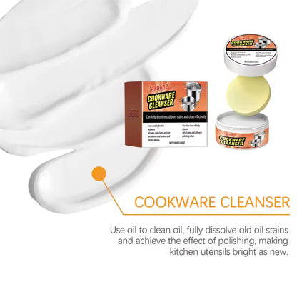 Multi-Purpose Cookware Cleaning Paste – Removes Rust, Grease, Restores Shine, Safe Ingredients, Odor-Free and Easy to Use