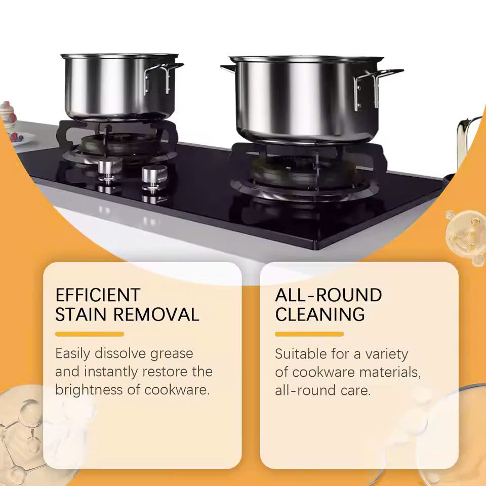 Multi-Purpose Cookware Cleaning Paste – Removes Rust, Grease, Restores Shine, Safe Ingredients, Odor-Free and Easy to Use