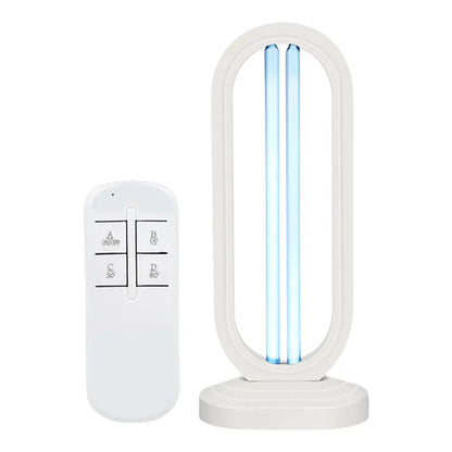 Multi-Surface UV Disinfectant Bulb with UV + Ozone Sterilization Technology and Remote Control Operation