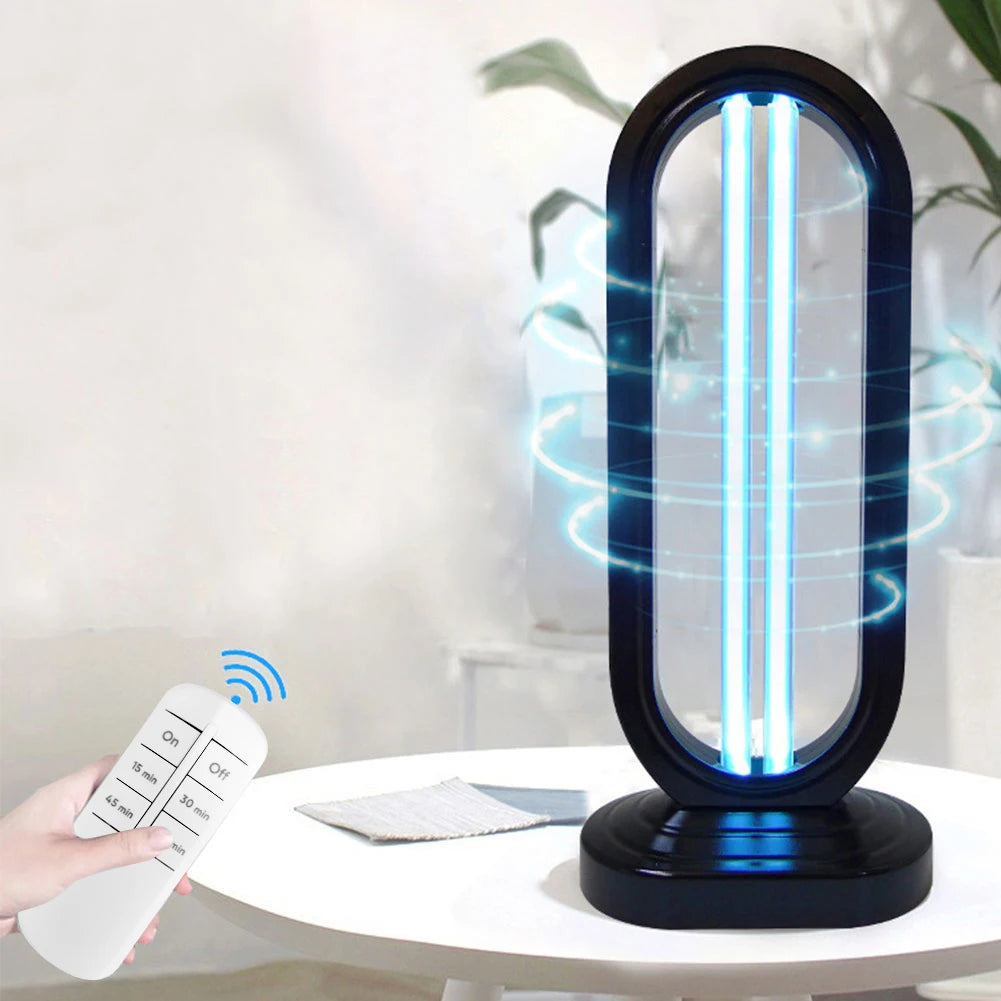 Multi-Surface UV Disinfection Lamp with Ozone & Ozone-Free Modes, Air Purification Function and Remote Control