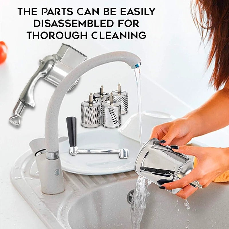 Multi-Function Nut Grinder Slicer with 5 Blades