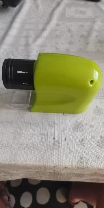 Multifunction Electric Knife Sharpener with Cordless & Portable Design, High-Speed Grinding Wheel