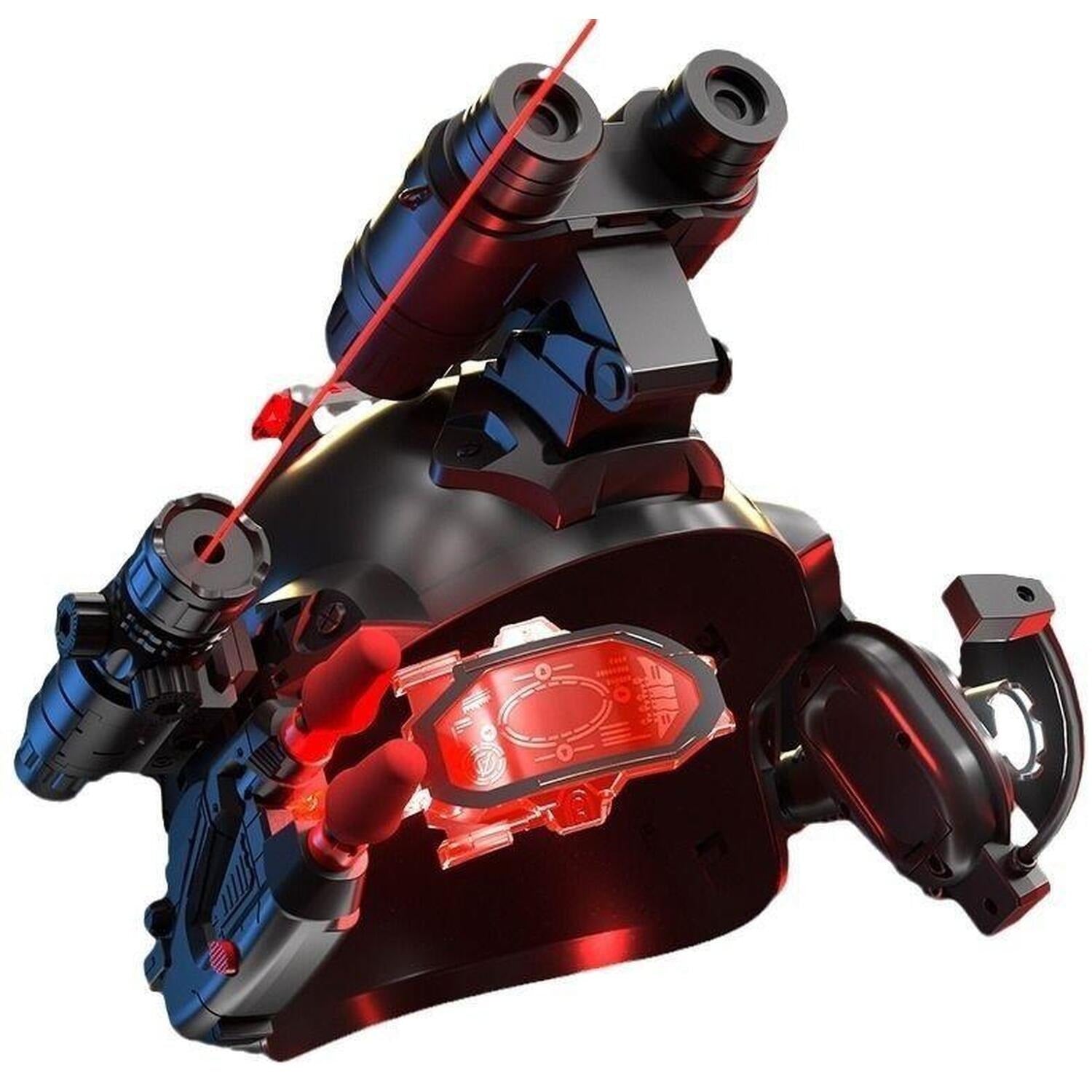 Multifunctional Tactical Helmet Children's Model Outdoor Set with Binoculars, Flashlight, High-Definition Telescope