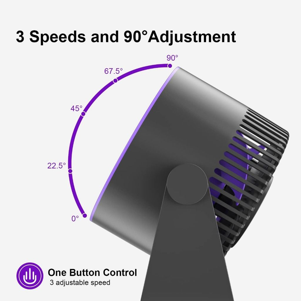 Multipurpose Electric Fan - 4000mAh Air Circulator Wireless Wall Ceiling Fan, Home Quiet Ventilator Desktop