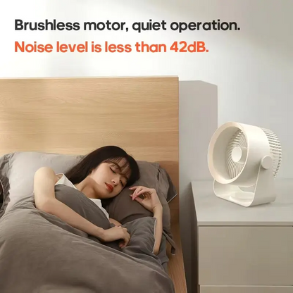Multipurpose Electric Fan - 4000mAh Air Circulator Wireless Wall Ceiling Fan, Home Quiet Ventilator Desktop