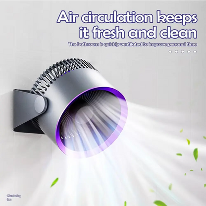 Multipurpose Electric Fan - 4000mAh Air Circulator Wireless Wall Ceiling Fan, Home Quiet Ventilator Desktop