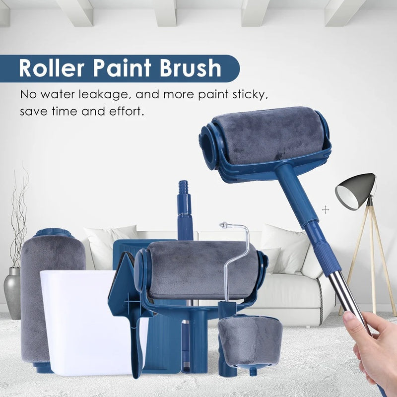 Multi-Size Paint Roller Brush Set for Wall Painting