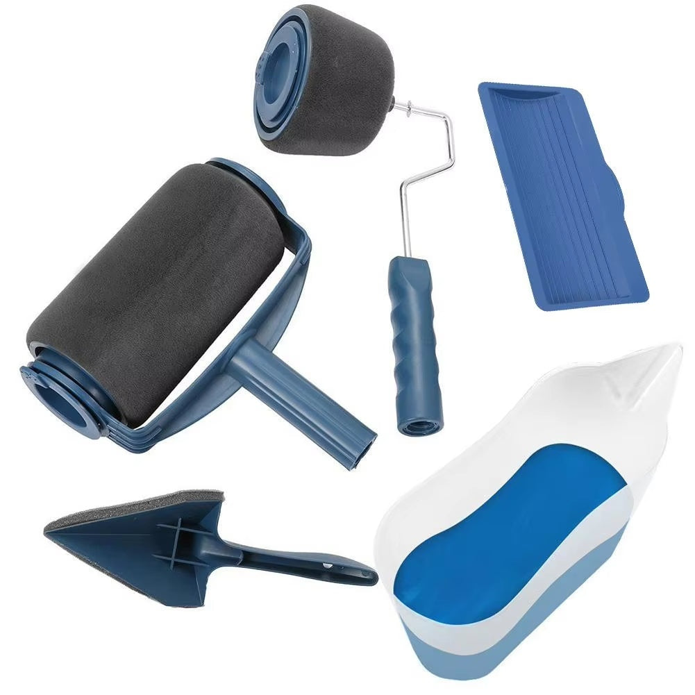 Multi-Size Paint Roller Brush Set for Wall Painting