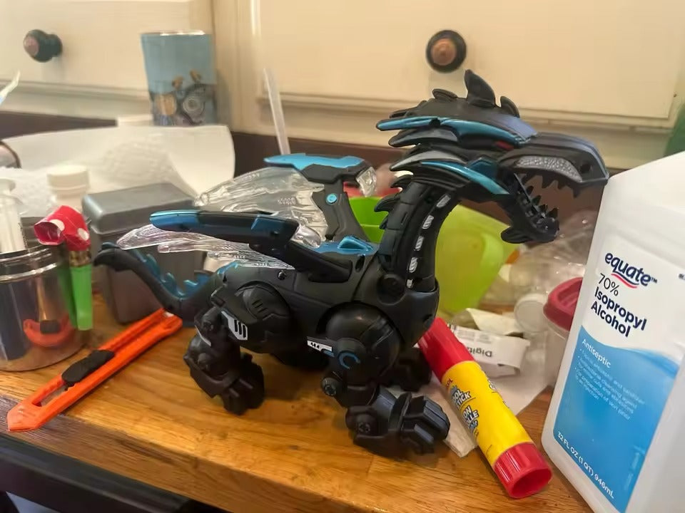 Musical Dinosaur with Mist and Lights, Atomized Spray Function, Safe for Ages 2+