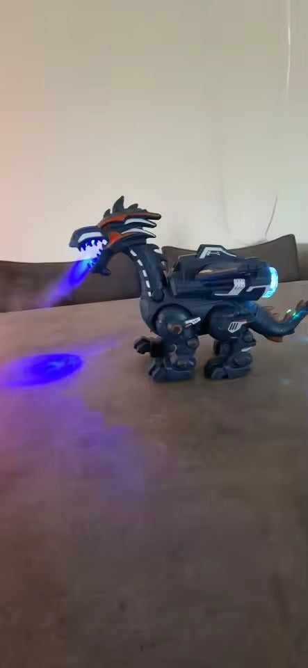 Musical Dinosaur with Mist and Lights, Atomized Spray Function, Safe for Ages 2+