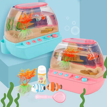 Musical Fish Tank with Colorful Lights, Plays Music, Stories & Poems, Safe for Ages 3+