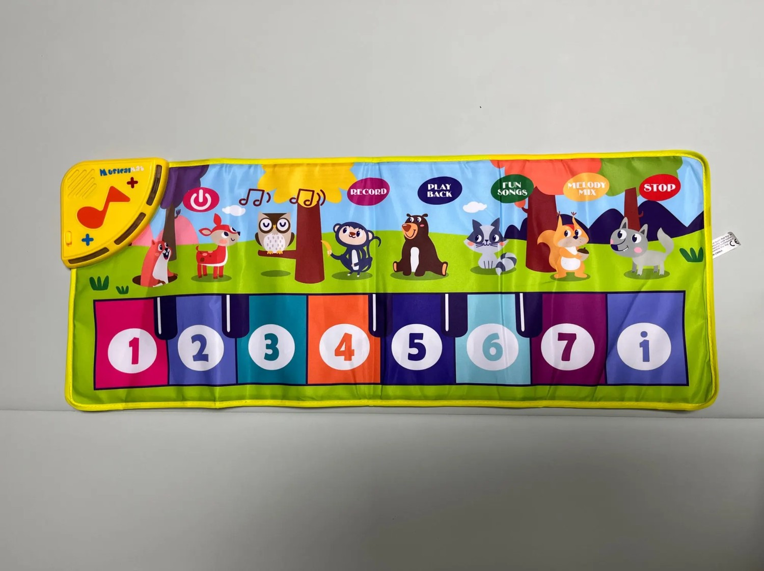 Musical Piano Mat Toy with Non-Slip Surface, Lively Melodies, Supports Cognitive Development, Safe for Ages 3+