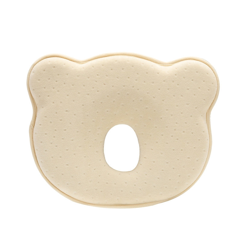 Newborn Infant Anti-Roll Pillow Flat Head Prevention