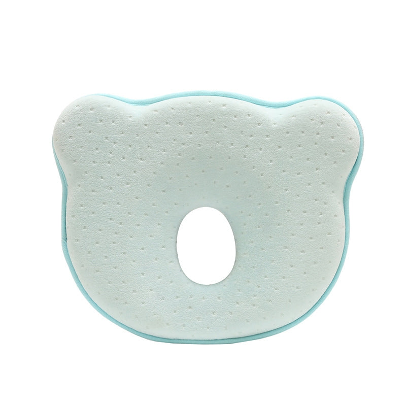 Newborn Infant Anti-Roll Pillow Flat Head Prevention