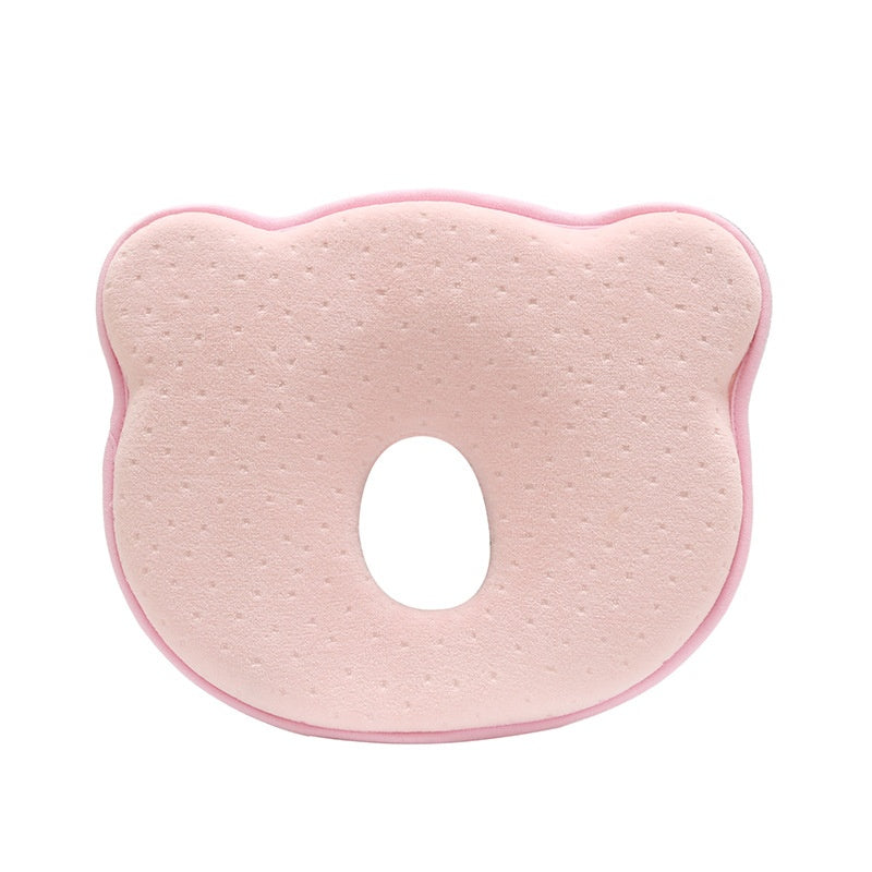 Newborn Infant Anti-Roll Pillow Flat Head Prevention