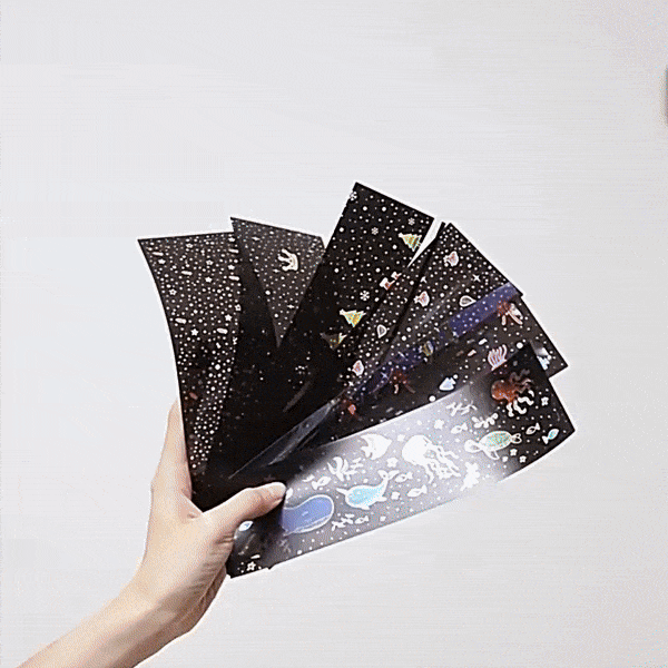 Night Light Projector with Rotating Scenes, 12 Projection Films, 360° Silent Rotation