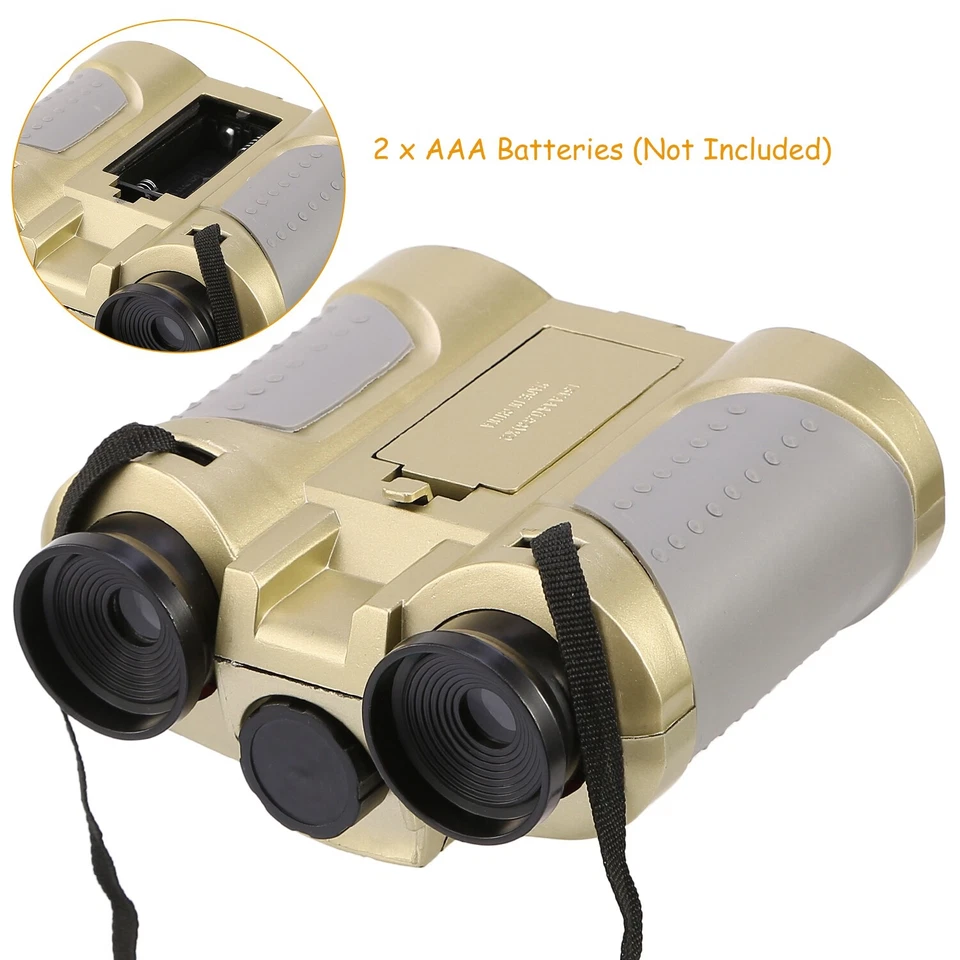 Night Vision Binoculars for Kids - Perfect for Outdoor Games, Wildlife Watching and Exploration
