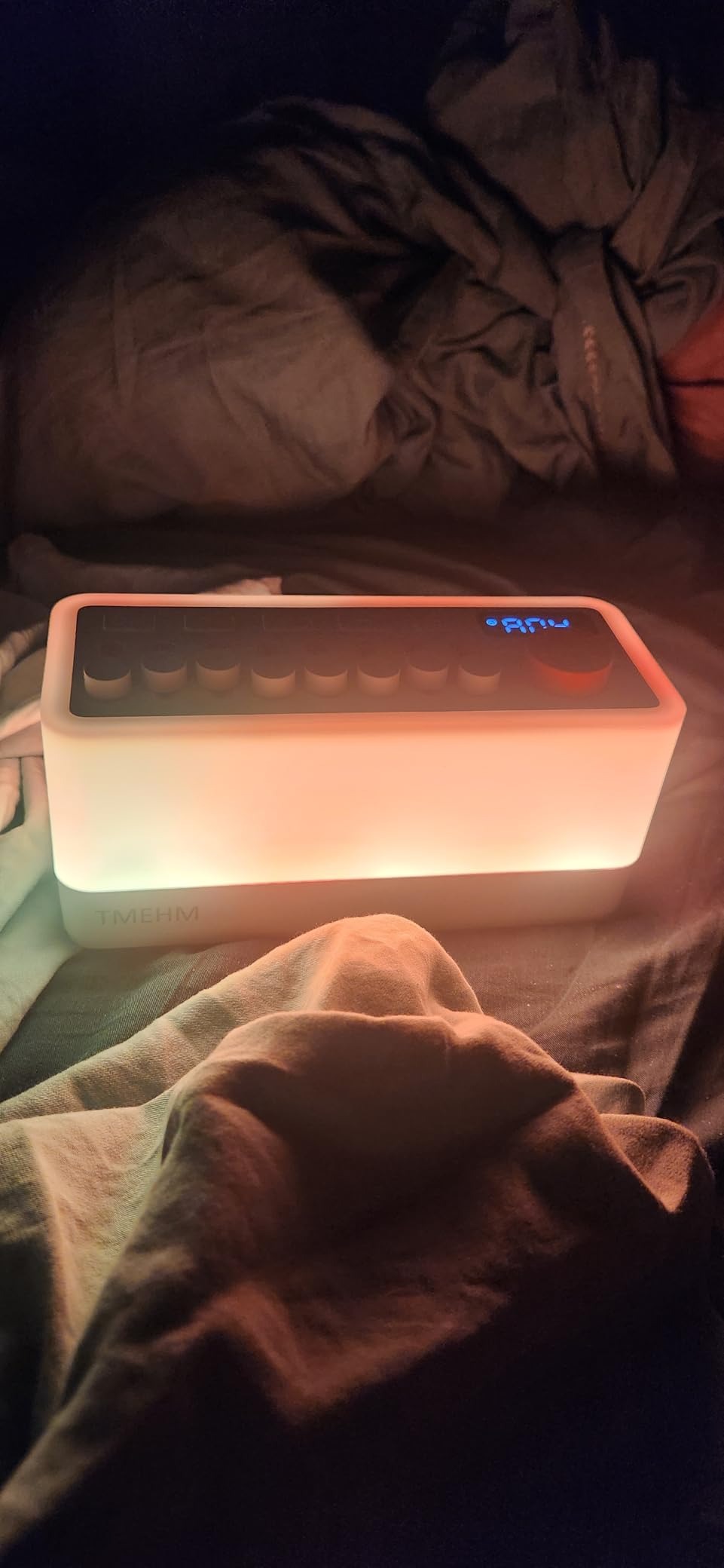 Noise Sleep Sound Machine - 256 Sound Options, RGB Lights, Bluetooth, Auto Timer, Relax & Focus Aid