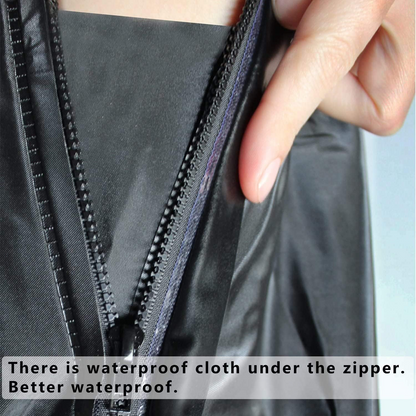 Non-Slip Waterproof Boot Covers - Waterproof Rain Boot Shoe Cover with Reflector, Reusable Motorcycle Boots Cover
