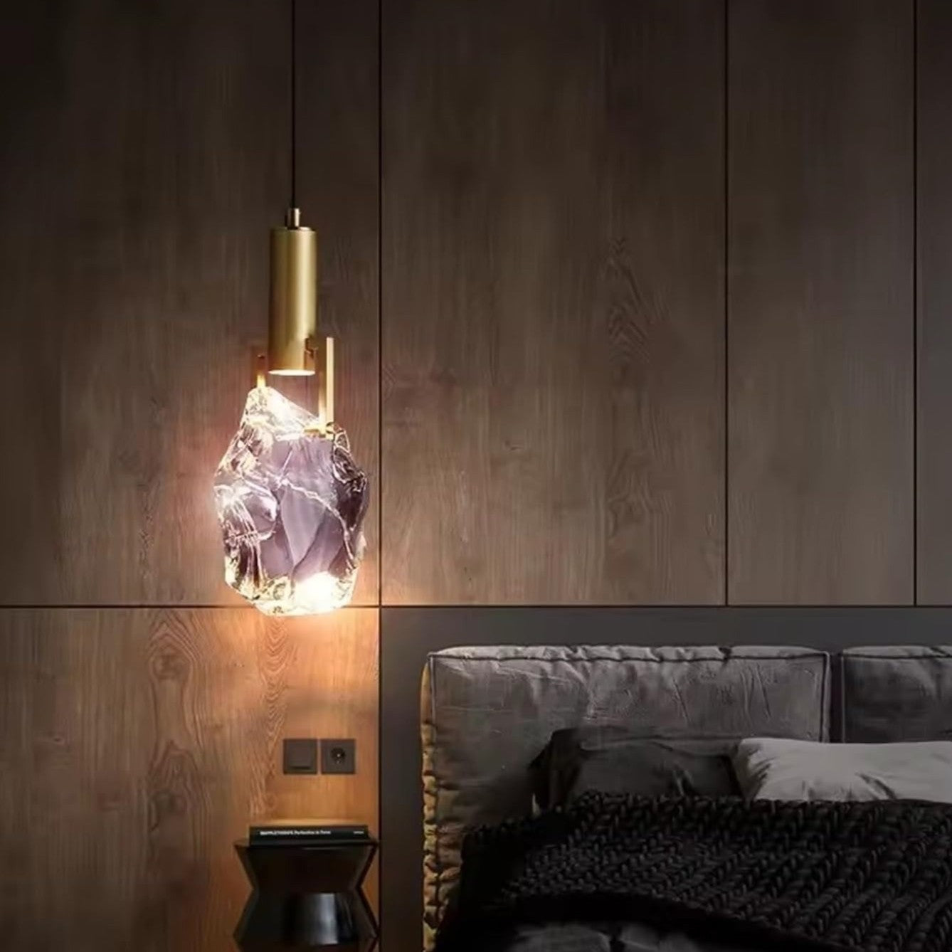 Nordic Crystal LED Pendant Light – Elegant Dining Room, Bar, Kitchen, and Bedroom Hanging Lamp, Luxury Suspension Chandelier for Modern Home Décor