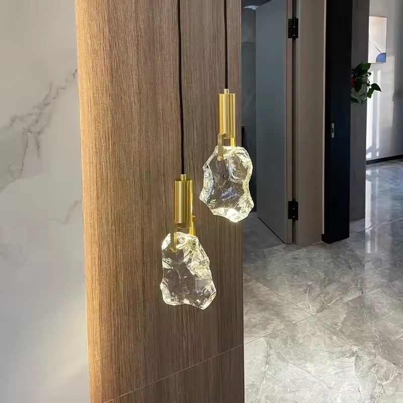 Nordic Crystal LED Pendant Light – Elegant Dining Room, Bar, Kitchen, and Bedroom Hanging Lamp, Luxury Suspension Chandelier for Modern Home Décor
