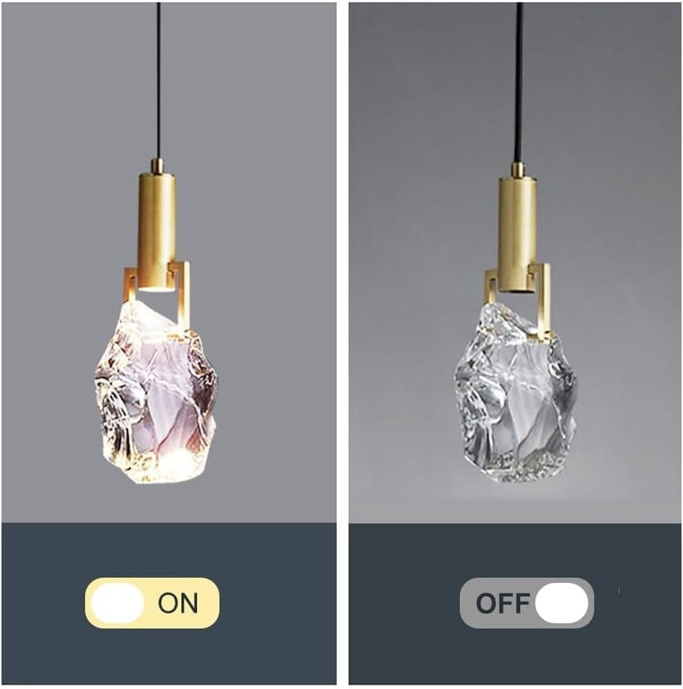 Nordic Crystal LED Pendant Light – Elegant Dining Room, Bar, Kitchen, and Bedroom Hanging Lamp, Luxury Suspension Chandelier for Modern Home Décor