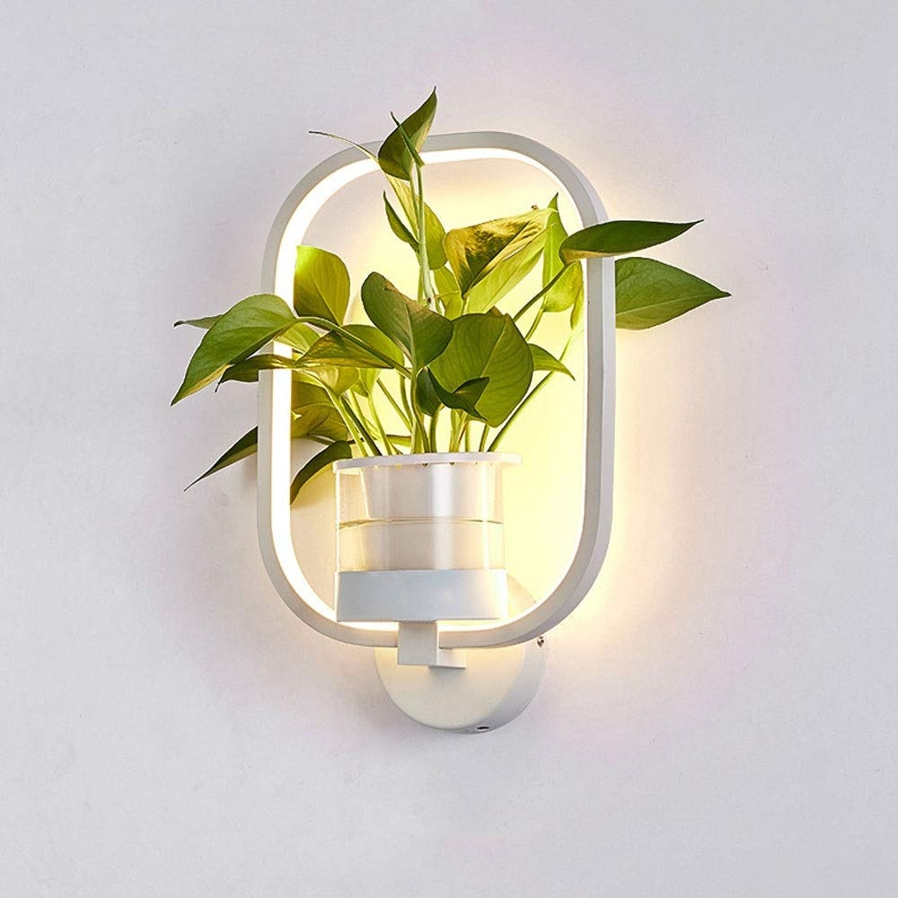 Nordic Planter Lamp - Simple Creative Wall Light for Bedroom Living Room Dining Corridor Wall
