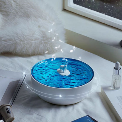 Premium Waves Retro Bluetooth Vinyl Record Player Light