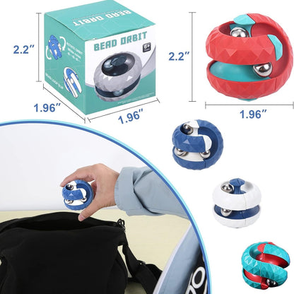 Orbit Ball Cube Fidget Toy – Anti-Stress Sensory Spinner for Kids & Focus Training