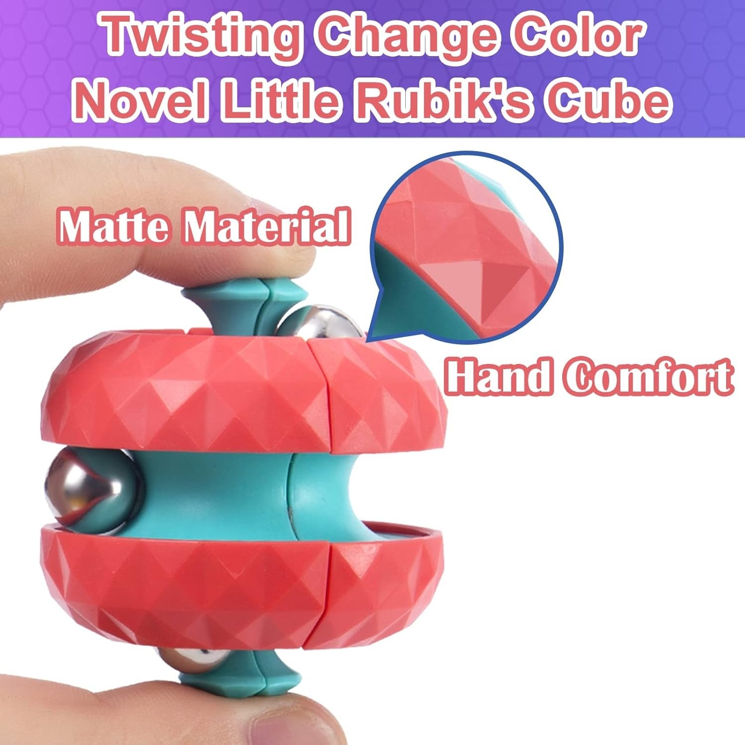 Orbit Ball Cube Fidget Toy – Anti-Stress Sensory Spinner for Kids & Focus Training