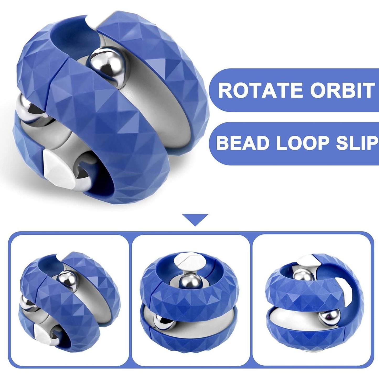 Orbit Ball Cube Fidget Toy – Anti-Stress Sensory Spinner for Kids & Focus Training