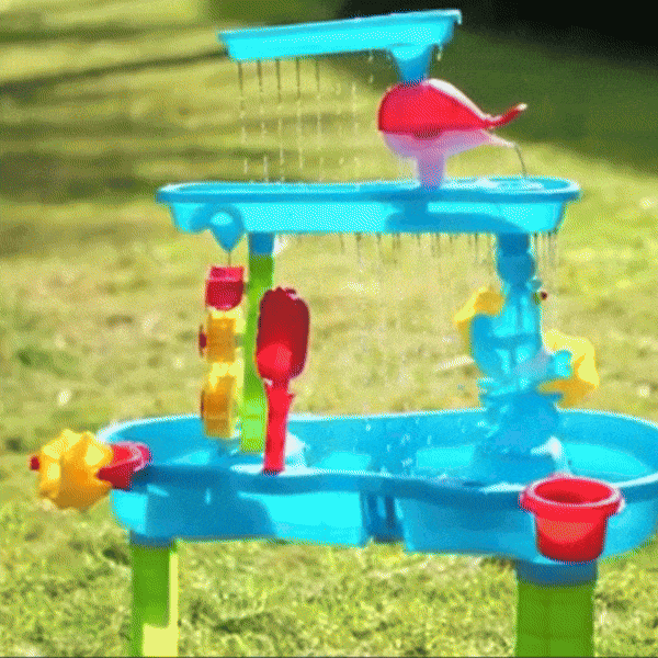 Outdoor Activities Play Table Sand and Water Table Children Garden Toy Beach Play Set Summer Toys for Girls Boys