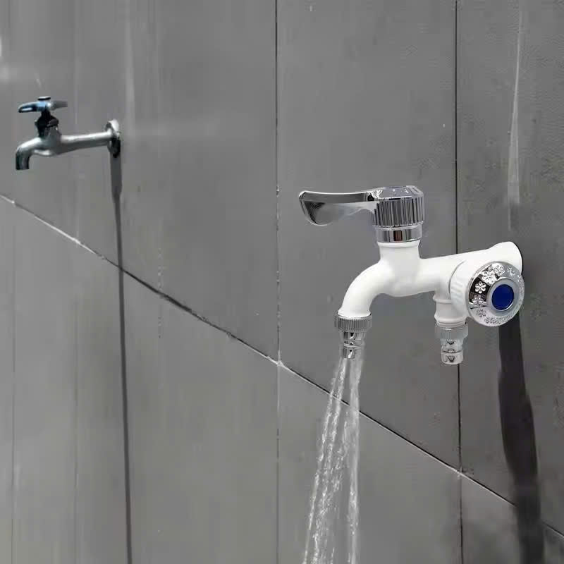 Outdoor Antifreeze Dual Control Faucet – Two Outlets, Leak-Proof, Rust-Resistant, Easy to Install and Use