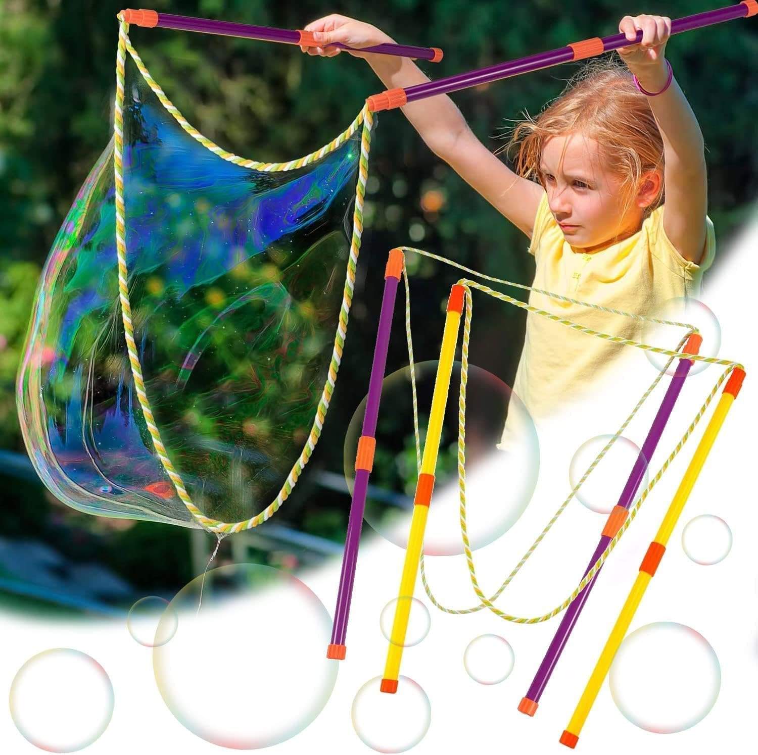 Outdoor Giant Bubble Wand -  Giant Bubble Maker for Outdoor Activity