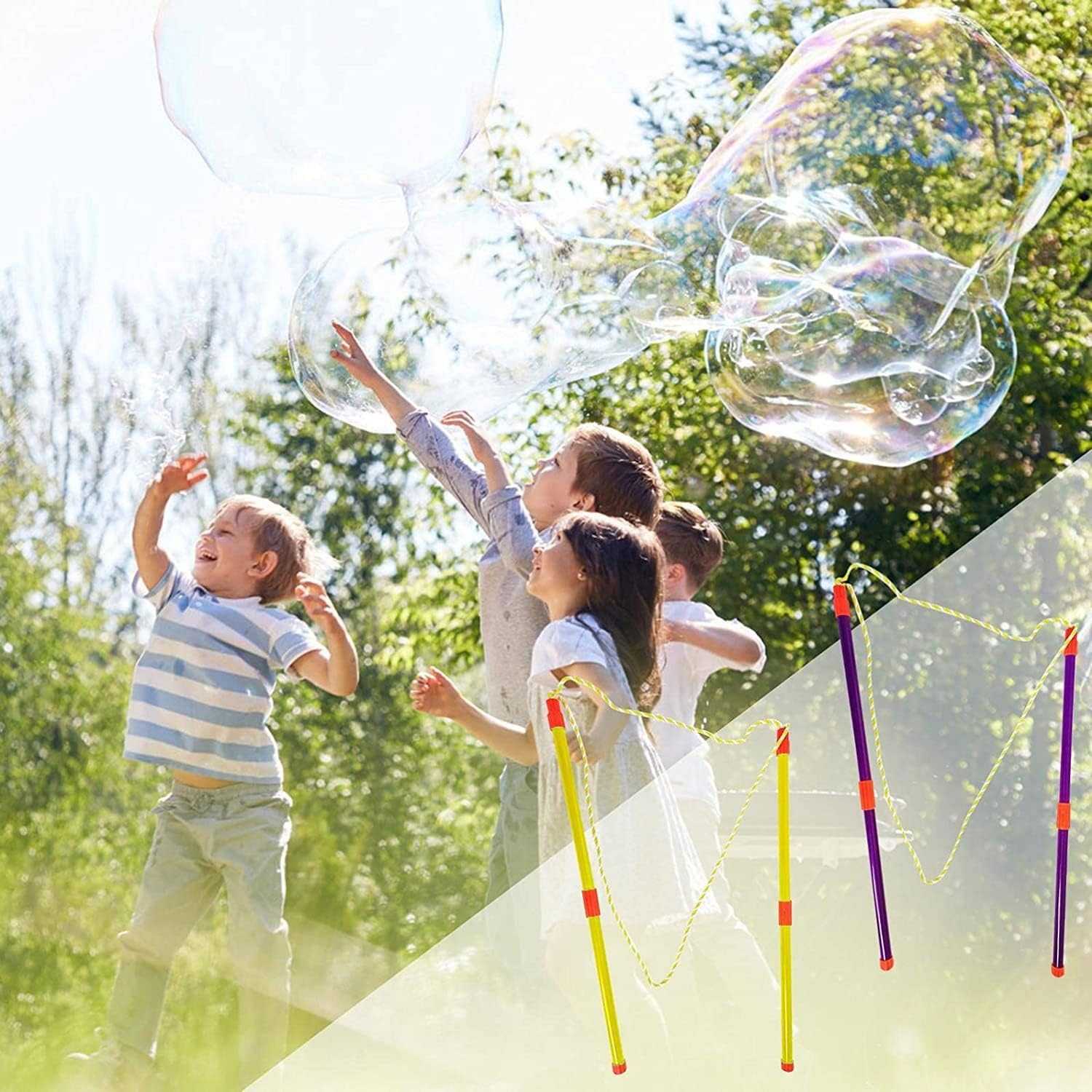 Outdoor Giant Bubble Wand -  Giant Bubble Maker for Outdoor Activity