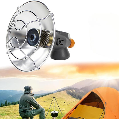 Outdoor Portable Gas Camping Heater Made of Stainless Steel with Low Gas Consumption