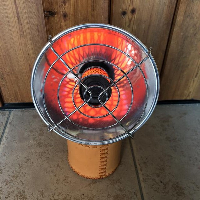 Outdoor Portable Gas Camping Heater Made of Stainless Steel with Low Gas Consumption