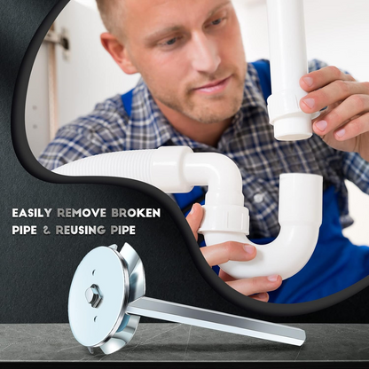 PVC Pipe Reamer - Plumbing Fitting PVC Socket Saver Set for 1 or 2inch Variable Speed Power Drill